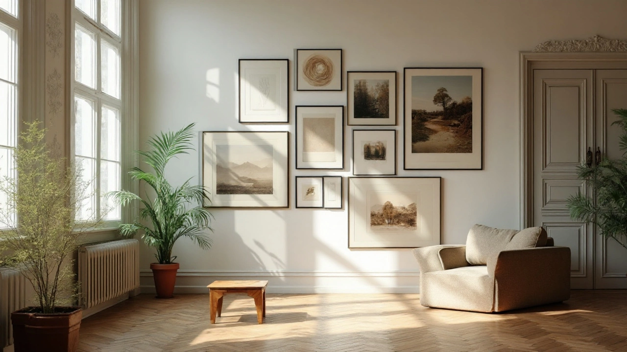 Lange Wand gestalten: Regeln, Ideen und Anleitung für stimmige Räume