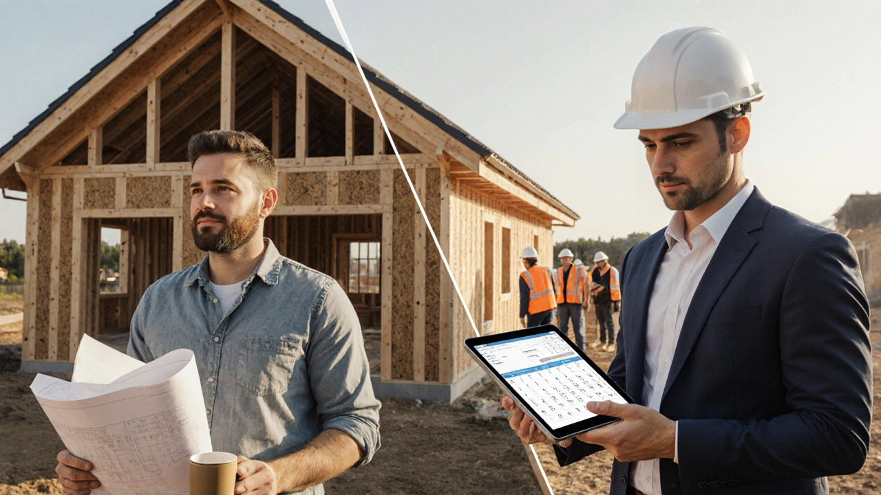 DIY vs. Generalunternehmer im Hausbau: Kosten, Qualität & Stress