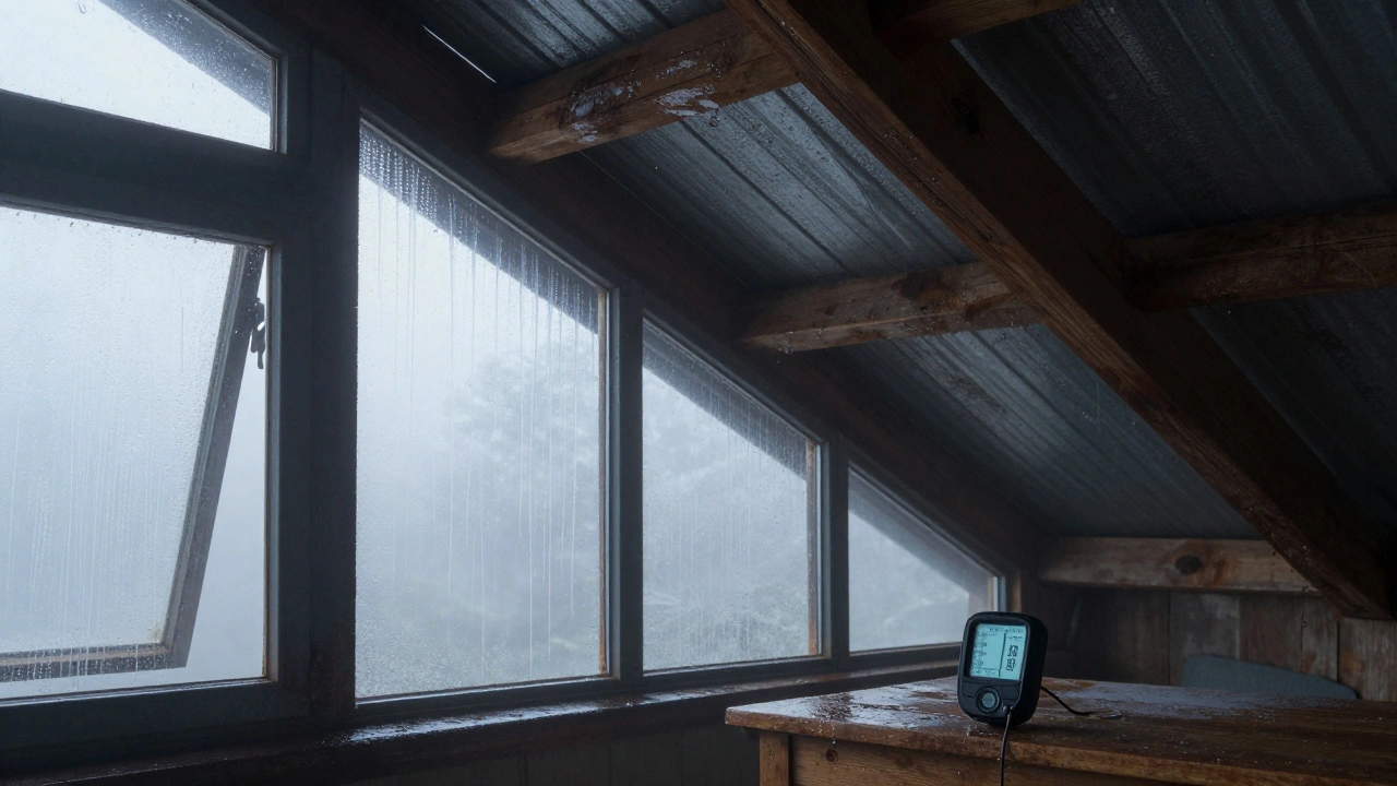 Kondenswasser im Dach: Ursachen, Lüftung und Dampfbremse richtig einsetzen