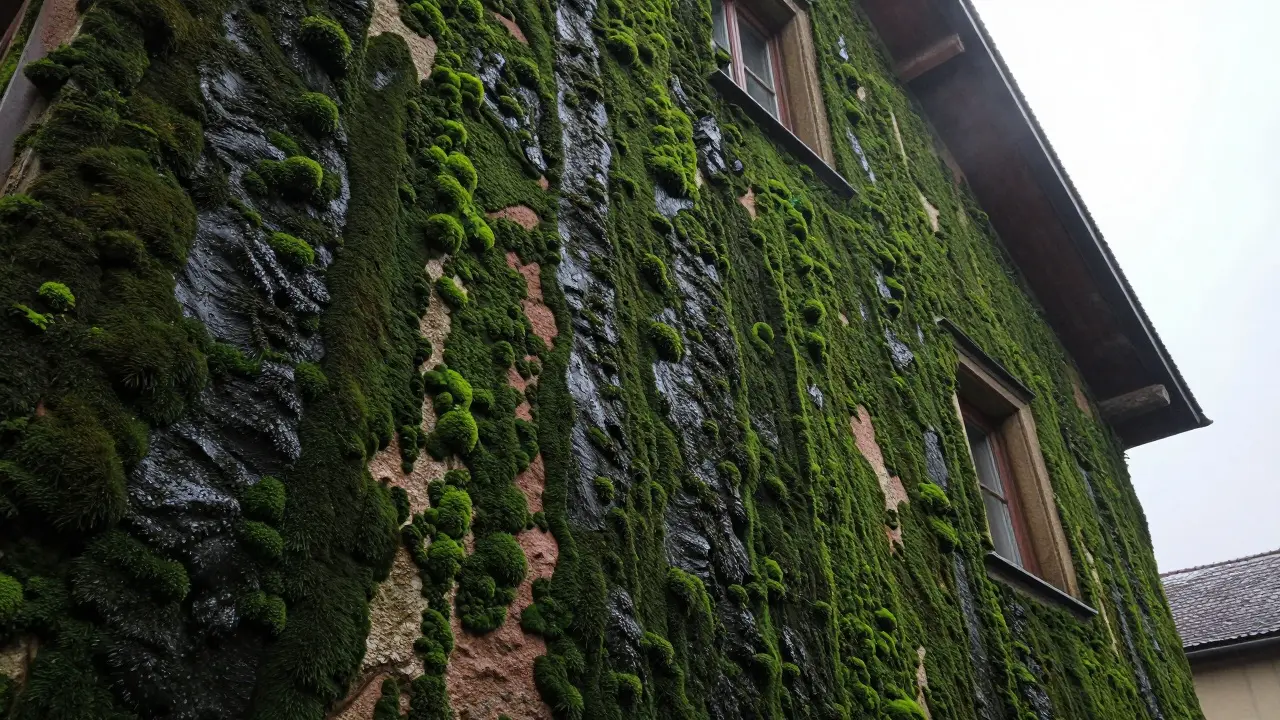 Algen und Pilzbefall auf der Fassade entfernen: Wirksame Methoden und Mittel 2026