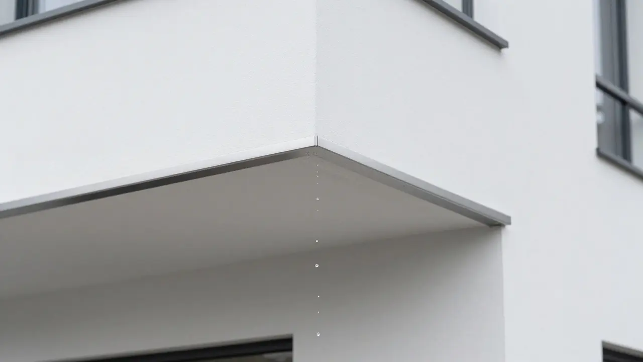 Regenabweiser und Tropfkanten: Die entscheidende Details für eine langlebige Fassadensanierung