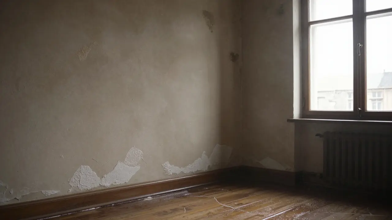 Feuchte Wände im Altbau: Ursachen und wie Sie richtig sanieren