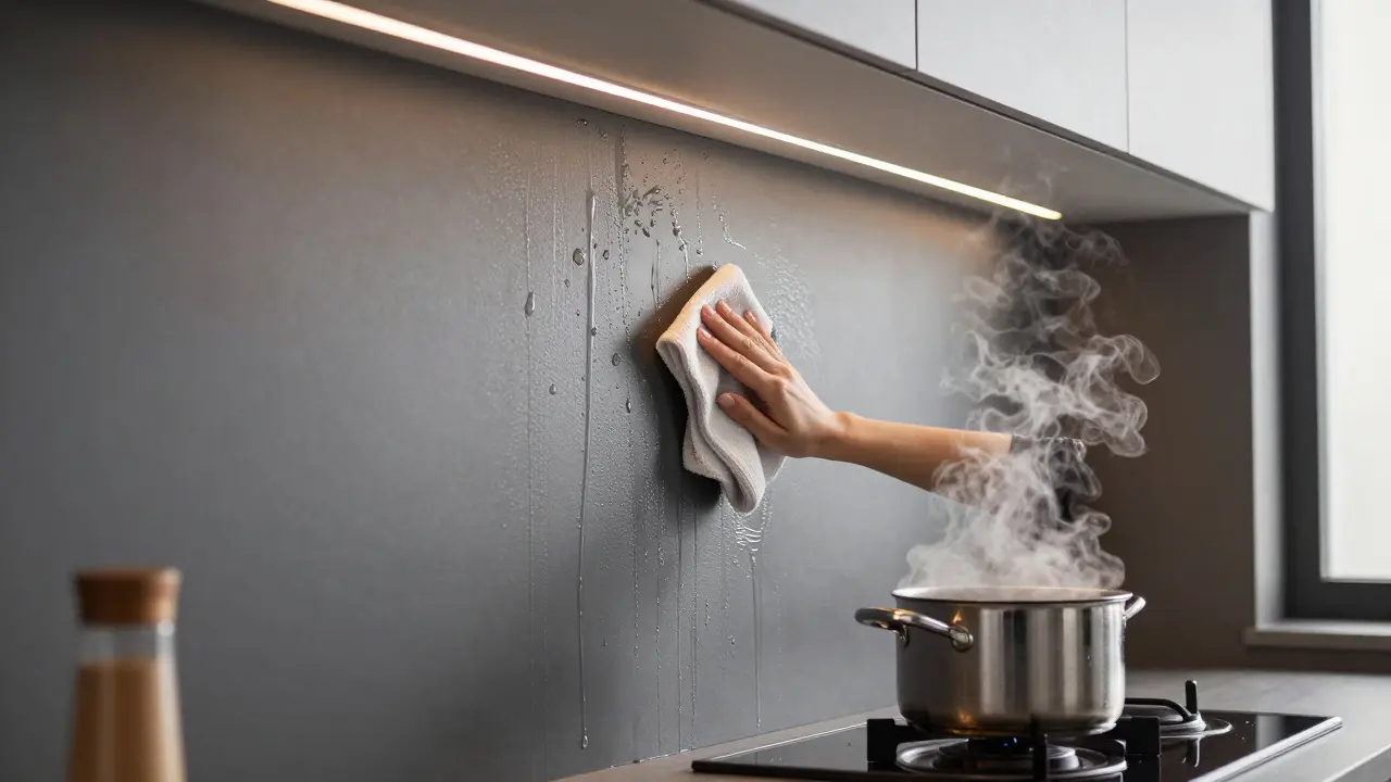 Feuchtraumfarbe in Küche und Bad: Der beste Schutz gegen Dampf, Fett und Schimmel