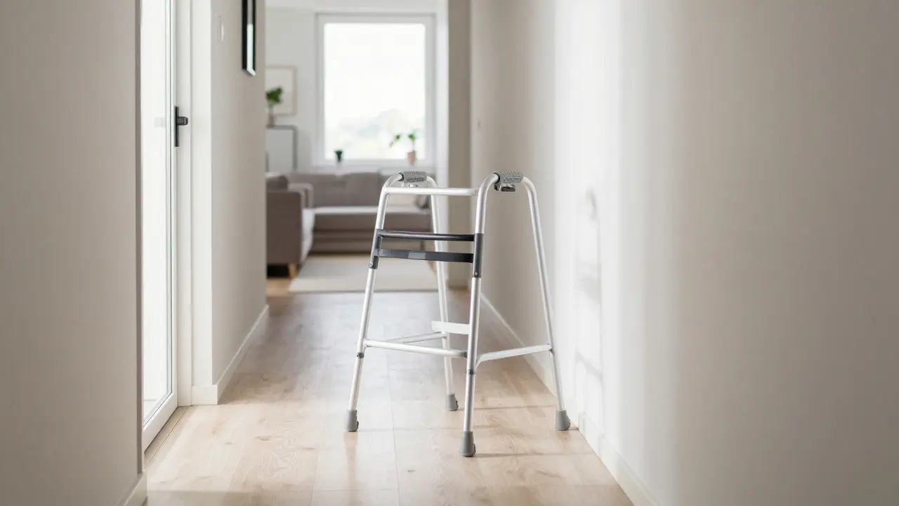 Barrierefreie Flure: Die idealen Stellflächen für Rollator und Rollstuhl