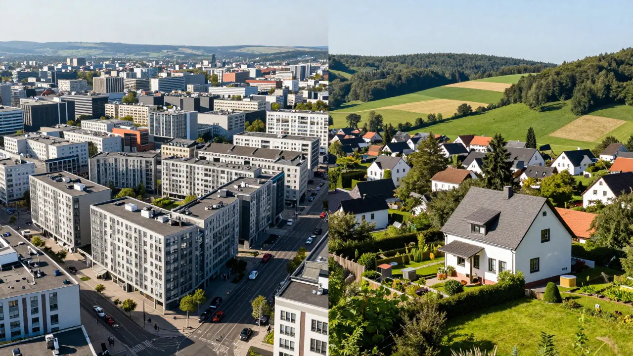 Nachfrageanalyse Immobilienmarkt 2025: Stadt vs. Land im Vergleich