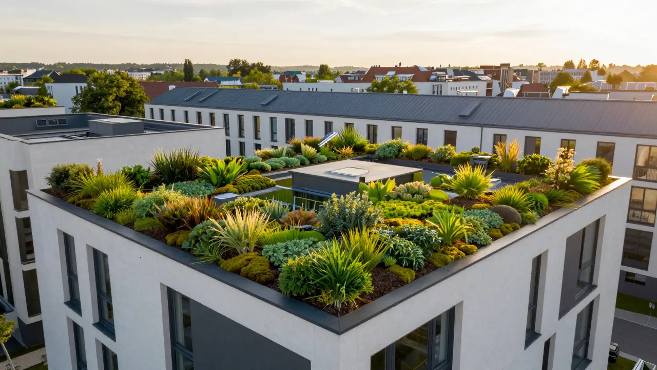 Begrünung von Immobilien: Wertsteigerung durch Dach- und Fassadenbegrünung