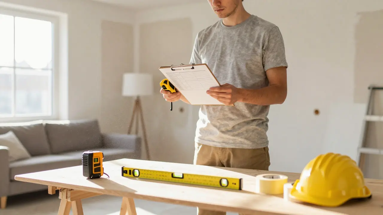Materialliste für die Renovierung: Mengen richtig kalkulieren & Kosten sparen