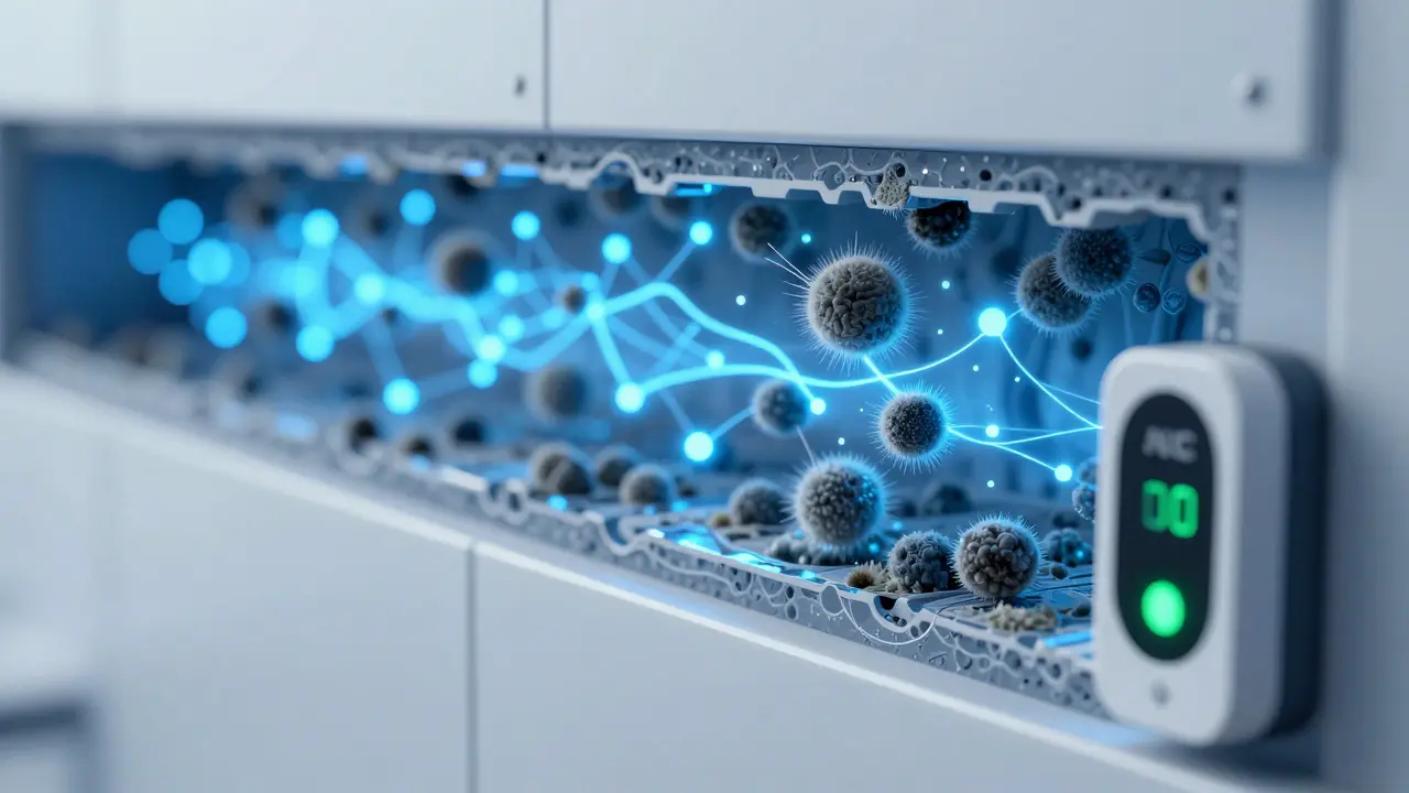 Nanotechnologie bekämpft Schimmel in der Wandstruktur